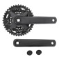 PEDALIER VTT P2R 9V. ALU NOIR 170 mm 40-30-22 (BOITIER 124.5mm) 3700948300305
