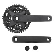 PEDALIER VTT P2R 6/7/8V. DOUBLE FLASQUE ALU NOIR 170 mm 36DTS (BOITIER 119mm) 3700948300305