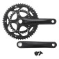 PEDALIER ROUTE P2R 8/9V. ALU NOIR 172.5 mm 50-34 (BOITIER 110.5mm) 3700948300312
