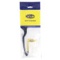 LEVIER DE FREIN ADAPTABLE PIAGGIO 125-250 MP3 2007>, X EVO 2007>, X7 2008>, X8 2004>, 125 X9 EVOLUTION 2005>, 400 MP3 2007>, 500 MP3 2010> HENGTONG GAUCHE OU DROIT NOIR -MAGNETI MARELLI- 8050947973556