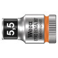 CLIQUET WERA 8100 ZYKLOP METAL 1/4 METRIQUE AVEC DOUILLES CHROME MOLY (SET 13 PIECES) -MARQUE ALLEMANDE POUR LES ATELIERS- 4013288190987
