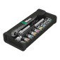 CLIQUET WERA 8100 ZYKLOP METAL 1/4 METRIQUE AVEC DOUILLES CHROME MOLY (SET 13 PIECES) -MARQUE ALLEMANDE POUR LES ATELIERS- 4013288190987