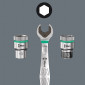CLIQUET WERA 8100 ZYKLOP METAL 1/4 METRIQUE AVEC DOUILLES CHROME MOLY (SET 13 PIECES) -MARQUE ALLEMANDE POUR LES ATELIERS- 4013288190987