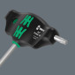 CLE TORX MANCHE EN T WERA 467 HF T9x100mm NOIR/VERT (VENDU A L'UNITE) -MARQUE ALLEMANDE POUR LES ATELIERS- 4013288208248