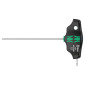 CLE ALLEN/6 PANS MANCHE EN T WERA 454 HEX PLUS 2x100mm NOIR/VERT (VENDU A L'UNITE) -MARQUE ALLEMANDE POUR LES ATELIERS- 4013288207753