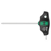 CLE ALLEN/6 PANS MANCHE EN T WERA 454 HEX PLUS 2,5x100mm NOIR/VERT (VENDU A L'UNITE) -MARQUE ALLEMANDE POUR LES ATELIERS- 4013288207814