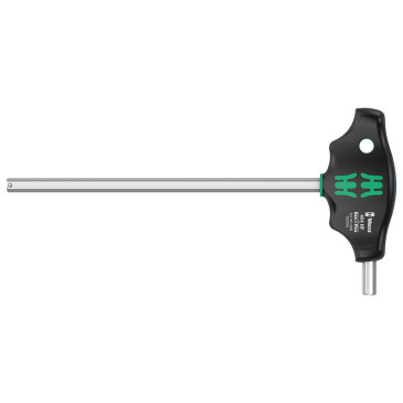 CLE ALLEN/6 PANS MANCHE EN T WERA 454 HEX PLUS 8x200mm NOIR/VERT (VENDU A L'UNITE) -MARQUE ALLEMANDE POUR LES ATELIERS- 4013288208033