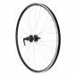 ROUE VTC DISQUE / PATIN BLOCAGE 700 x 35 - 28" M260 ARRIERE NOIR MOYEU VELOX CASSETTE TYPE SHIMANO 11/10/9V 6 TROUS JANTE 19C 32 RAYONS - POIDS MAX 140KGS 3660429073480