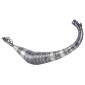EXHAUST FOR 50CC MOTORBIKE VOCA CROSS ROOKIE FOR BETA 50 RR 2012> (LOW MOUNTING - ALUMINIUM RED SILENCER) 3700948184691