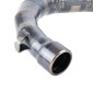 EXHAUST FOR 50cc MOTORBIKE- VOCA CROSS ROOKIE FOR BETA 50 RR 2021> (LOW MOUNTING - ALUMINIUM RED SILENCER) 3700948276129