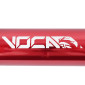 EXHAUST FOR 50cc MOTORBIKE- VOCA CROSS ROOKIE FOR BETA 50 RR 2021> (LOW MOUNTING - ALUMINIUM RED SILENCER) 3700948276129