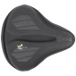 COUVRE SELLE VELO NEWTON GEL MEMOIRE DE FORME NOIR (276x263mm) 3700948301050