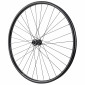 ROUE VTC / VAE DISQUE 700 x 35 DOUBLE PAROI AVANT MOYEU SHIMANO TC500 CENTERLOCK TUBELESS READY AXE TRAVERSANT 15/100 NOIR JANTE 23C 32 RAYONS -MAX LOAD 180kgs- 3660429077211
