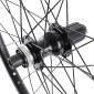 ROUE VTC / VAE DISQUE 700 x 35 DOUBLE PAROI ARRIERE CASSETTE 11/10/9V MOYEU SHIMANO TC 500 CENTERLOCK TUBELESS READY AXE TRAVERSANT 12/142 NOIR JANTE 23C 32 RAYONS -MAX LOAD 180kgs- 3660429077419