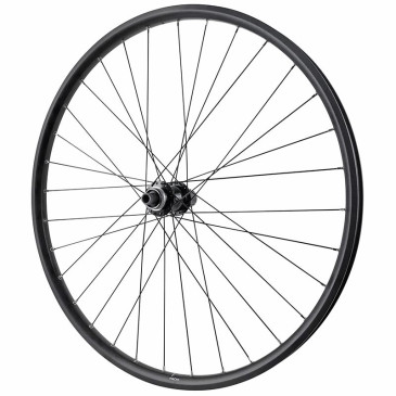 ROUE VTC / CARGO / VAE / E-BIKE / LONGTAIL CENTERLOCK AXE TRAVERSANT 700 x 35 - 28" KARGO L MOYEU SHIMANO DEORE M475 AVANT NOIR (RENFORCE) JANTE 25C 32 RAYONS ACIER -MAX LOAD 225KG- 3660429071219