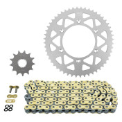 KIT CHAINE ADAPTABLE KTM 450 EXC 2009>2024 520 13X52 (DIAM COURONNE 125/150/8.5) (DEMULTIPLICATION ORIGINE) -AFAM- 5400598252785