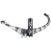 POT 50 A BOITE VOCA ROOKIE POUR FANTIC 50 XE, XM 2021> (PASSAGE BAS - SILENCIEUX ALU NOIR) 3700948300664