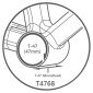 CUVETTE INTEGRE BOITIER FILETE ROUTE/VTT TRIPEAK 3en1 CERAMIQUE BOITE DE 68/73mm DIAM 47mm POUR AXE 24mm, 28.99mm, 30mm (COMPATIBLE SRAM DUB, ROTOR 3D, SHIMANO) 4710243291986