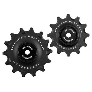 GALET DERAILLEUR ROUTE TRIPEAK 12-14 DENTS CERAMIQUE 11V. SHIMANO DURA-ACE R9100 / ULTEGRA R8000 /105 R7000 NOIR (BLISTER DE 2) 4710243281482