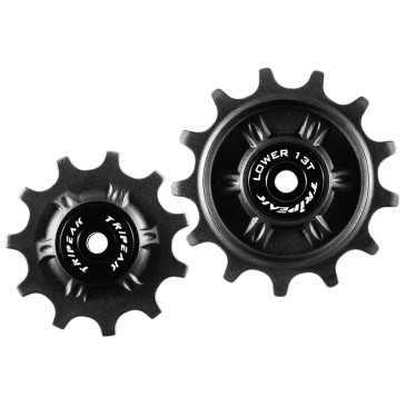 GALET DERAILLEUR GRAVEL/VTT TRIPEAK 11-13 DENTS G5 CERAMIQUE 11V. SHIMANO GRX/XT (GRX810 / 815 / XTM8000) NOIR (BLISTER DE 2) 4710243293454