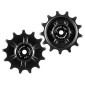 GALET DERAILLEUR GRAVEL/VTT TRIPEAK 13-13 DENTS G5 CERAMIQUE 11V. SHIMANO GRX/XT (GRX 812 / 817 / XTM8000) NOIR (BLISTER DE 2) 4710243293478