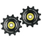 GALET DERAILLEUR VTT TRIPEAK 12-12 DENTS CERAMIQUE 11V. SRAM X0 / X1 / X01 /GX NOIR (BLISTER DE 2) 4710243281543