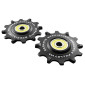 GALET DERAILLEUR VTT TRIPEAK 12-12 DENTS CERAMIQUE 11V. SRAM X0 / X1 / X01 /GX NOIR (BLISTER DE 2) 4710243281543