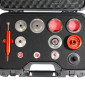 OUTIL COFFRET / MALETTE TRIPEAK POUR REMPLACER LES ROULEMENTS (COMPATIBLE SHIMANO) - 12 OUTILS INDISPENSABLES 4710243282694