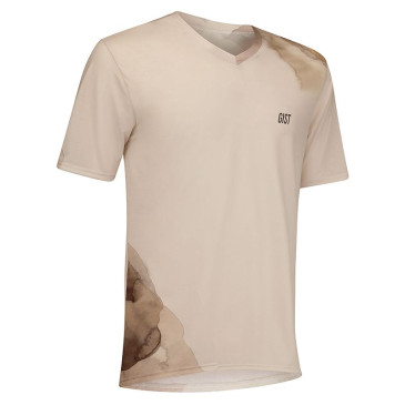 MAILLOT GIST HOMME DISCOVER MANCHES COURTES BEIGE L -5368 8013271367057