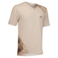 MAILLOT GIST HOMME DISCOVER MANCHES COURTES BEIGE XXL -5368 8013271367361