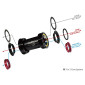 CUVETTE INTEGRE BOITIER ROUTE A EMBOITER/PRESSFIT TRIPEAK G5 CERAMIQUE BOITE 63 DIAM 65 POUR AXE 24mm, 28.99mm, 30mm (COMPATIBLE SHIMANO, SRAM DUB, ROTOR 3D PLUS) 4710243292334