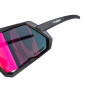 LUNETTES VELO ADULTE GIST MASK MONTURE NOIR VERRE ROSE POLYCARBONATE (PROTECTION 100% CONTRE UVA, UVB, UV) 8013271365398