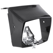 CAPOT PHARE/PROJECTEUR CYCLO ADAPTABLE PEUGEOT 103 MVL, VOGUE NOIR (LIVREE SANS PATTE ET RESSORT) -SELECTION P2R- 3700948308912