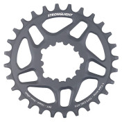 PLATEAU VTT DIRECT MOUNT POUR SRAM X01-XX1 STRONGLIGHT MONO 28DTS - EPAISSEUR 3mm 12V. 3700223725298