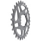 PLATEAU VTT DIRECT MOUNT POUR SRAM X01-XX1 STRONGLIGHT MONO ALU NOIR 28DTS - EPAISSEUR 3mm 12V. 3700223725298
