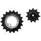 GALET DERAILLEUR AOPW TRIPEAK 11-18 DENTS CERAMIQUE 11V. SHIMANO GRX RX812 / 817 ARGENT (JEU DE 2)(GARANTIE 4 ans) 4710243289099