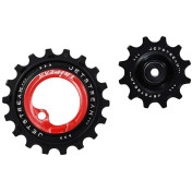 GALET DERAILLEUR AOPW TRIPEAK 12-18 DENTS CERAMIQUE 11x2V. SHIMANO DURA-ACE R9100 ROUGE (JEU DE 2) (GARANTIE 4 ans) 4710243288818