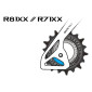 GALET DERAILLEUR AOPW TRIPEAK 12-18 DENTS CERAMIQUE 12V. SHIMANO ULTEGRA R8100 / 105 R7100 NOIR (JEU DE 2) (GARANTIE 4 ans) 4710243287958
