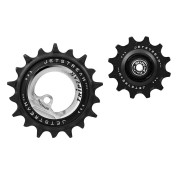 GALET DERAILLEUR AOPW TRIPEAK 12-18 DENTS CERAMIQUE 12x2V. SHIMANO ULTEGRA R8100 / 105 R7100 ARGENT (JEU DE 2) (GARANTIE 4 ans) 4710243288184