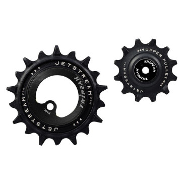 GALET DERAILLEUR AOPW TRIPEAK 12-18 DENTS CERAMIQUE 12x1V. SRAM VTT Eagle AXS NOIR (JEU DE 2) (GARANTIE 4 ans) 4710243291030