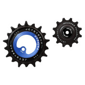 GALET DERAILLEUR AOPW TRIPEAK 12-18 DENTS CERAMIQUE 12x1V. SRAM VTT Eagle AXS BLEU FONCE (JEU DE 2) (GARANTIE 4 ans) 4710243291085