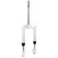FOURCHE SCOOT ADAPTABLE PEUGEOT 50 LUDIX SNAKE, TREND 10 POUCES (FREIN A DISQUE) -SELECTION P2R- 7421082182232