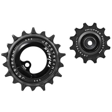 GALET DERAILLEUR AOPW TRIPEAK 12-18 DENTS CERAMIQUE 11x2V. SHIMANO DURA-ACE R9100 NOIR (JEU DE 2) (GARANTIE 4 ans) 4710243287934