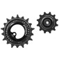 GALET DERAILLEUR AOPW TRIPEAK 12-18 DENTS CERAMIQUE 11V. ROUGE COMPATIBLE SHIMANO DURA-ACE 9100 (JEU DE 2) 4710243287934