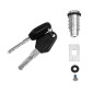 TOP CASE SHAD TR55 TERRA 55L PURE BLACK AVEC LOCK SYSTEM - CAPACITE 2 CASQUES JET (Platine vendue séparemment) (D0TR55100B) 8430358687226