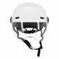 CASQUE VELO ADULTE URBAIN TRENDY BLANC AVEC VISIERE ET MOLETTE DE REGLAGE TAILLE 55-58 (VENDU A L'UNITE) 3700256070822