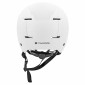 CASQUE VELO ADULTE URBAIN TRENDY BLANC AVEC VISIERE ET MOLETTE DE REGLAGE TAILLE 55-58 (VENDU A L'UNITE) 3700256070822