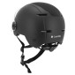 CASQUE VELO ADULTE URBAIN TRENDY NOIR AVEC VISIERE ET MOLETTE DE REGLAGE TAILLE 55-58 (VENDU A L'UNITE) 3700256070839