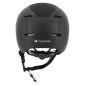 CASQUE VELO ADULTE URBAIN TRENDY NOIR AVEC VISIERE ET MOLETTE DE REGLAGE TAILLE 55-58 (VENDU A L'UNITE) 3700256070839