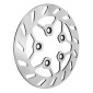 DISQUE DE FREIN ADAPTABLE PEUGEOT 50, 125 TWEET 2010>2019 AV / SYM 50, 125 SYMPHONY 2009>2014 AV (EXT 226mm, INT 60mm, 5 TROUS) -P2R- 3700948285411